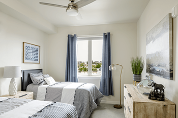 Bedroom ceiling fan